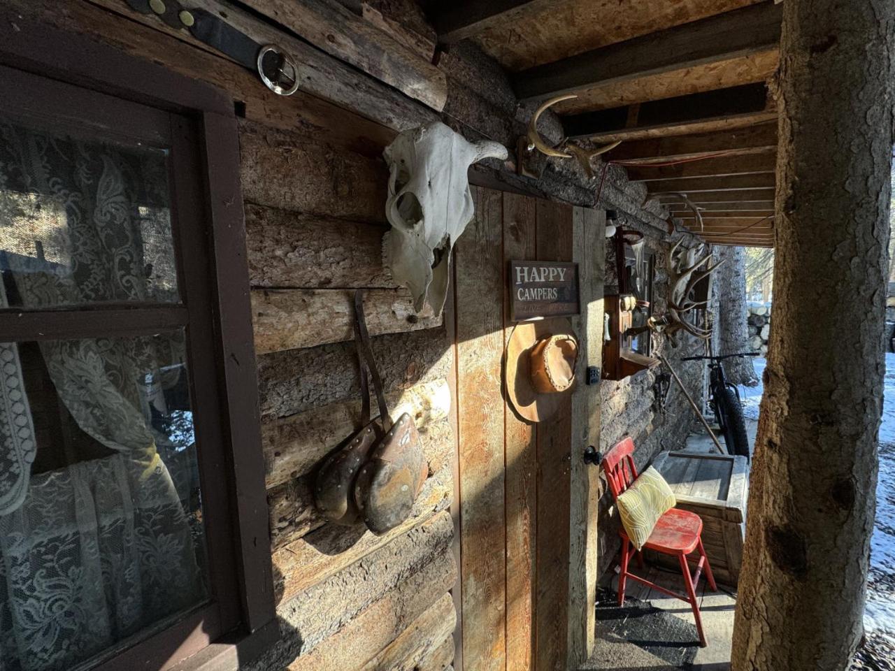 Rustic Cozy Cabin With Hot Tub Bragg Creek Dış mekan fotoğraf