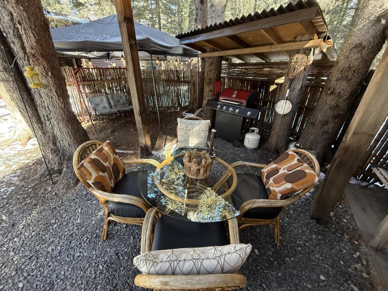 Rustic Cozy Cabin With Hot Tub Bragg Creek Dış mekan fotoğraf